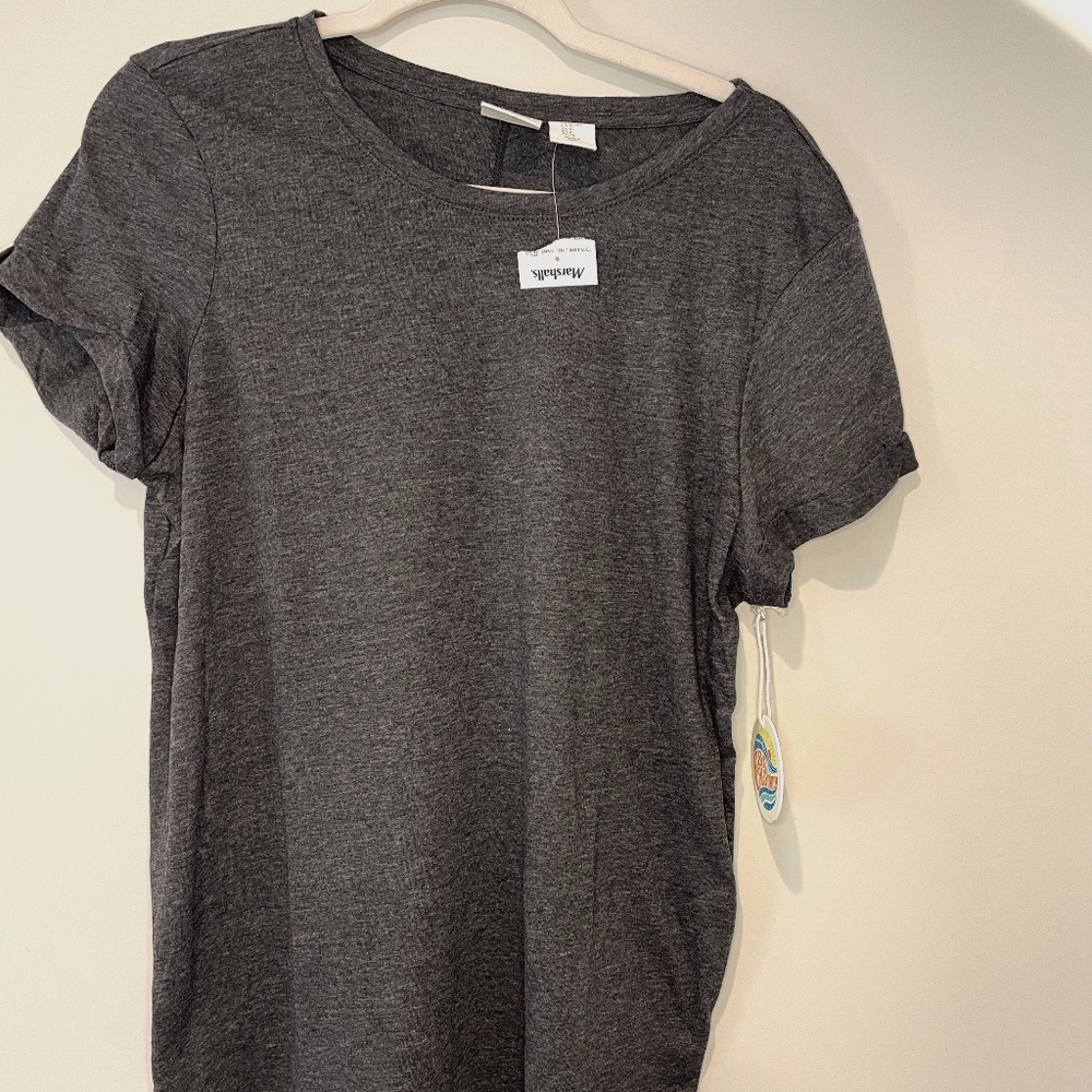 C & C California Crew Neck Grey Tee-Shirt New With Tags XL